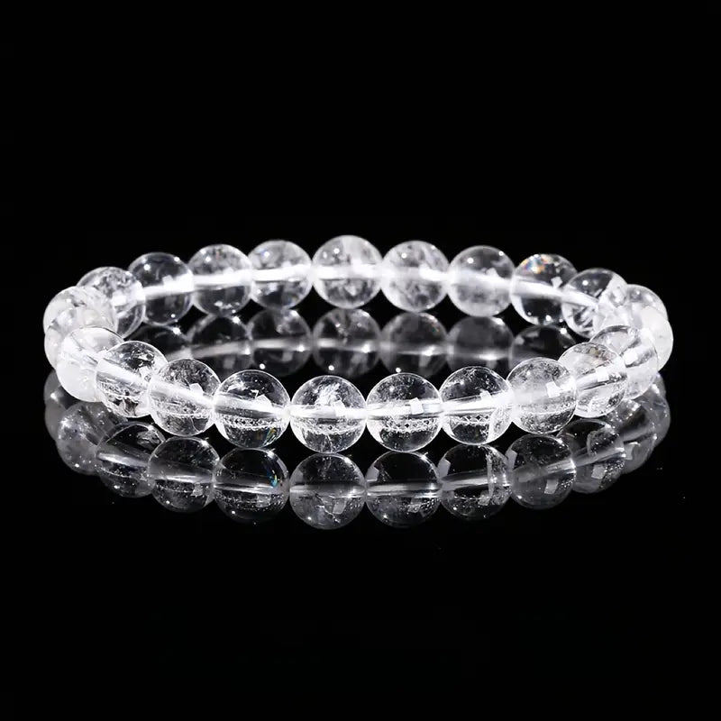Bracelet en cristal blanc
