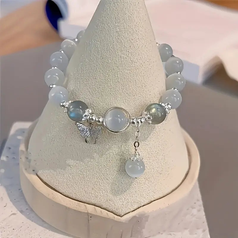 Bracelet en cristal blanc