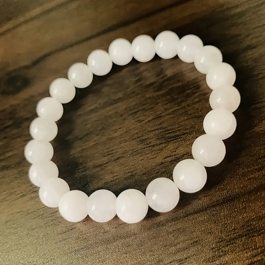Bracelet en cristal blanc