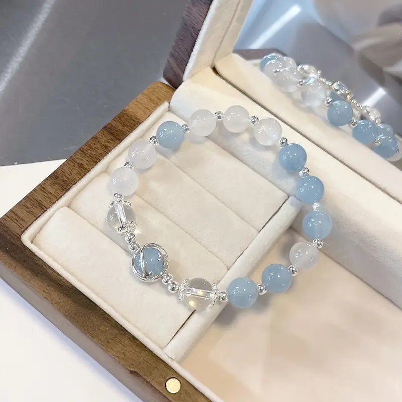 Aquamarine bracelet