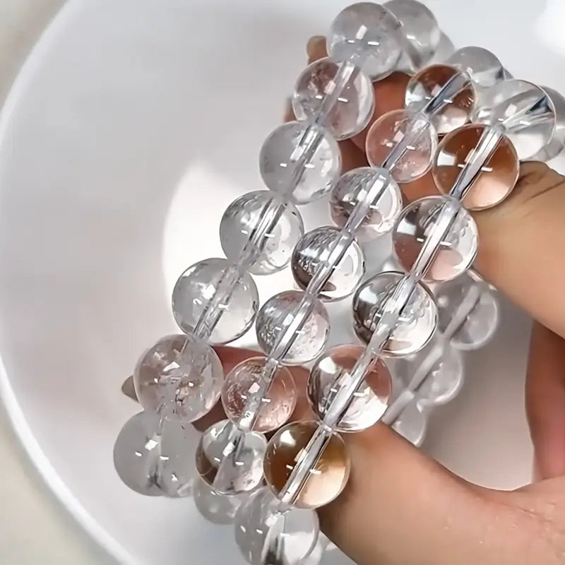 Bracelet en cristal blanc