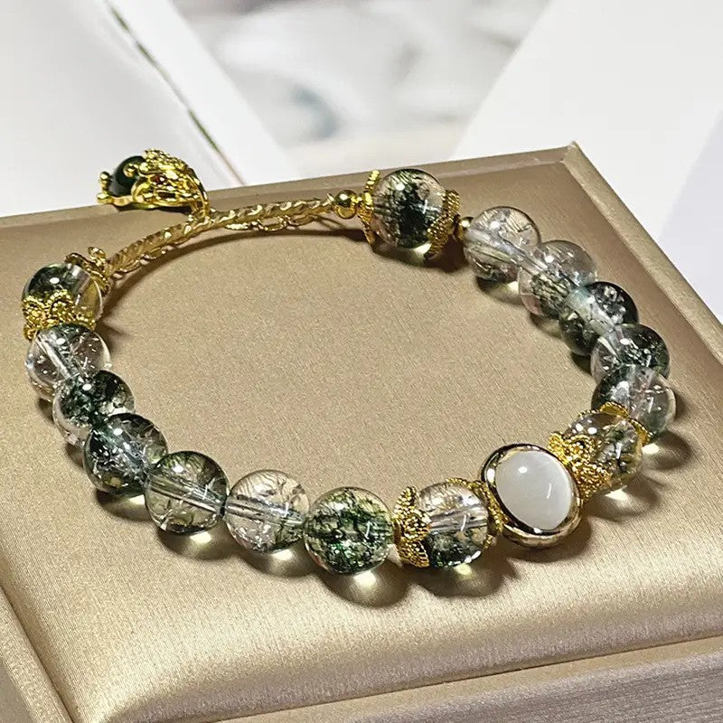 Green Ghost Crystal Bracelet
